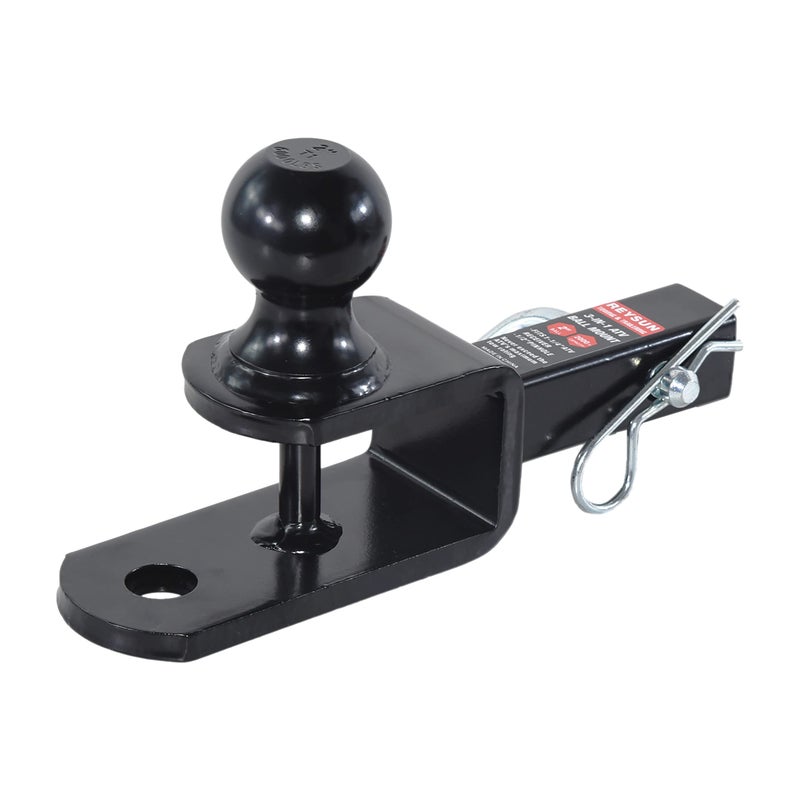 REYSUN 864031 3 in 1 ATV/UTV Trailer Hitch Towing Ball Mount with 2 inch Trailer Ball  Fits 1-1/4 inch Hitch Receiver - Image 5